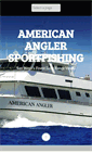 Mobile Screenshot of new.americananglersportfishing.com